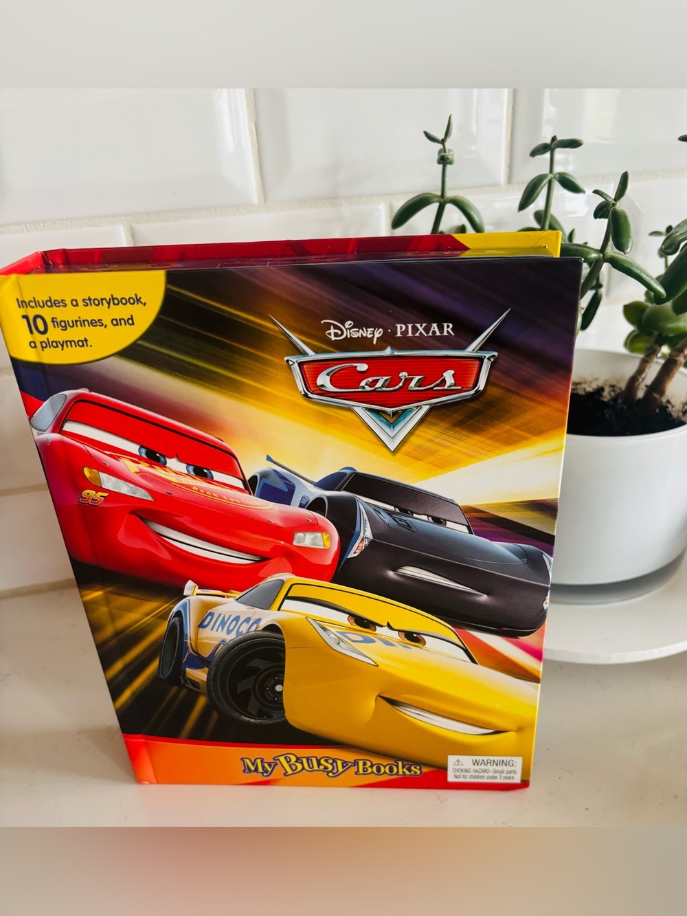Disney Cars Busy Book with characters